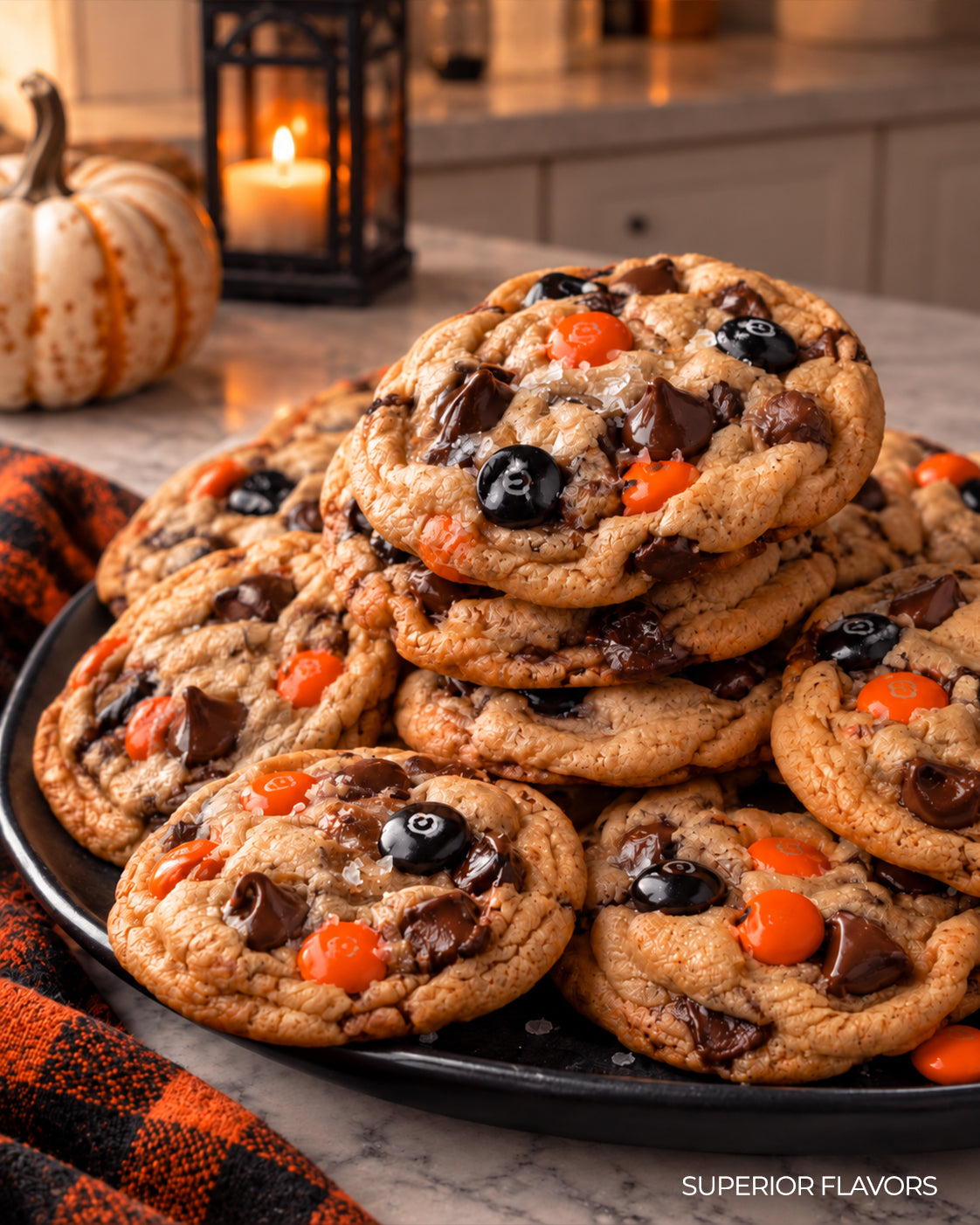 Halloween Chocolate Chip Cookies